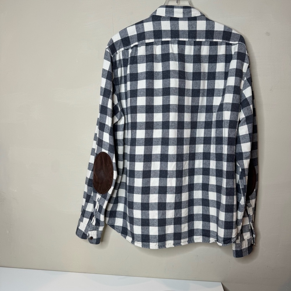 J.Crew Long Sleeve Men's Button Down Shirt With Sleeve Patches XXL - Picture 4 of 9